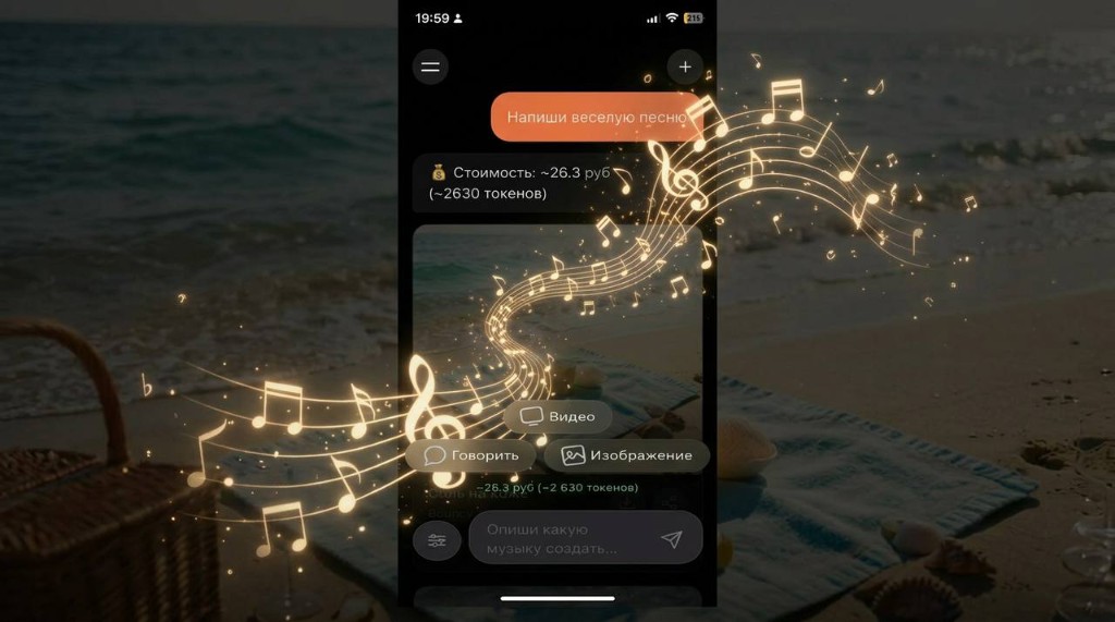 Генерация музыки